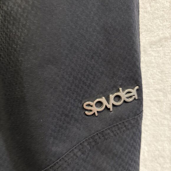 Spyder Bombshell Ski Pants Women's Size 8 Black Winter Sample Snowboard Pants - Picture 13 of 16